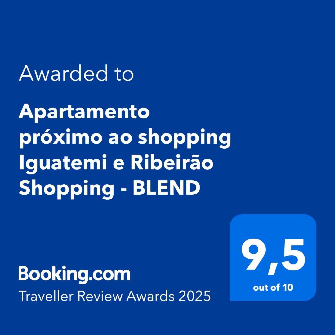 Proximo Ao Shopping Iguatemi E Ribeirao Shopping - Blend Apartment Ribeirao Preto